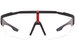 Prada Linea Rossa SPS-03X Sunglasses Men's Shield Shape