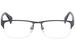 Prada Men's Eyeglasses VPR52R VPR/52R Half Rim Optical Frame