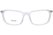 Prada PR 13YV Eyeglasses Men's Full Rim Rectangle Shape