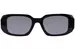 Prada PR 17WS Sunglasses Women's Rectangle Shape