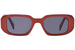 Prada PR 17WS Sunglasses Women's Rectangle Shape