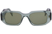 Prada PR 17WS Sunglasses Women's Rectangle Shape