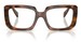 Prada PR C09V Eyeglasses Women's Full Rim Pillow Shape