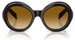 Prada PR D08SU Sunglasses Women's Round Shape