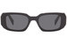 Prada PR 17WS Sunglasses Women's Rectangle Shape