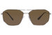 Prada SPR64S Sunglasses Men's Pilot