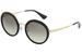 Prada Women's SPR50T SPR/50/T Fashion Round Sunglasses