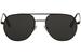 Prada Men's SPR55U SPR/55/U Fashion Pilot Polarized Sunglasses