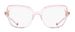 Pure P-6011 Eyeglasses Women's Full Rim Rectangle Shape
