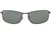 Ray Ban RB3498 Sunglasses Men's RayBan Rectangular Shades