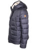 Save The Duck Hooded Giga Jacket Men's Faux-Sherpa Zip Front