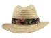 Scala Men's Tropical Trim Raffia Safari Hat