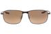 Serengeti Men's Varese Fashion Rectangle Sunglasses