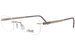 Silhouette Blend Chassis 5555 Eyeglasses Rimless Optical Frame