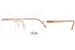 Silhouette Blend Chassis 5555 Eyeglasses Rimless Optical Frame