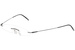 Silhouette Eyeglasses Dynamics Colorwave Chassis 5500 Rimless Optical Frame
