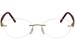 Silhouette Eyeglasses Inspire Chassis 5506 Rimless Optical Frame