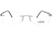 Silhouette Blend Chassis 5555 Eyeglasses Rimless Optical Frame
