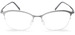 Silhouette Lite Arcs Half-Rim Eyeglasses