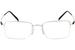 Silhouette Men's Eyeglasses Dynamics Colorwave Nylor 5497 Half Rim Optical Frame