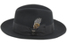 Stacy Adams Men's Cannery Row Wool Pinch Front Fedora Hat