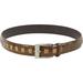 Stacy Adams Men's Croco Embossed Genuine Leather Belt