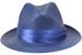 Stacy Adams Men's Woven Toyo Straw Snap Brim Fedora Hat