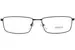 Starck SH2075T Titanium Eyeglasses Men's Full Rim Pillow Shape