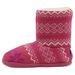 Stride Rite Toddler/Little Girl's Fair Isle Knit Fashion Boots Slippers Shoes