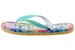 Superdry Women's AOP Fashion Printed Flip Flops Sandals Shoes