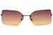 Tiffany & Co. TF3088 Sunglasses Women's Rimless Rectangle Shape