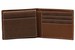 Timberland Men's Waxed Canvas/Leather Bi-Fold Passcase Wallet