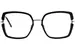 Tom Ford FT5985-B Eyeglasses Women's Full Rim Square Shape