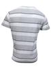 U.S. Polo Association Men's Short Sleeve Striped V-Neck T-Shirt