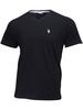 U.S. Polo Association Men's Solid V-Neck T-Shirt Short Sleeve