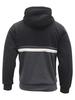 U.S. Polo Association Men's SLV-Wordmark Zip Front Hooded Sweatshirt