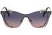 Valentino Women's VA2016 VA/2016 Fashion Shield Sunglasses