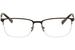 Versace Men's Eyeglasses VE1263 Half Rim Optical Frame