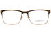 Versace VE1285 Eyeglasses Men's Full Rim Rectangle Shape