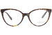 Versace 3298-B Eyeglasses Women's Full Rim Round Shape
