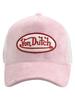 Von Dutch Women's Velvet Front Snapback Trucker Cap Hat