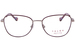 Yalea VYA023L Eyeglasses Women's Full Rim Cat Eye