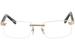 Zilli Men's Eyeglasses ZI60013 ZI/60013 Rimless Optical Frame