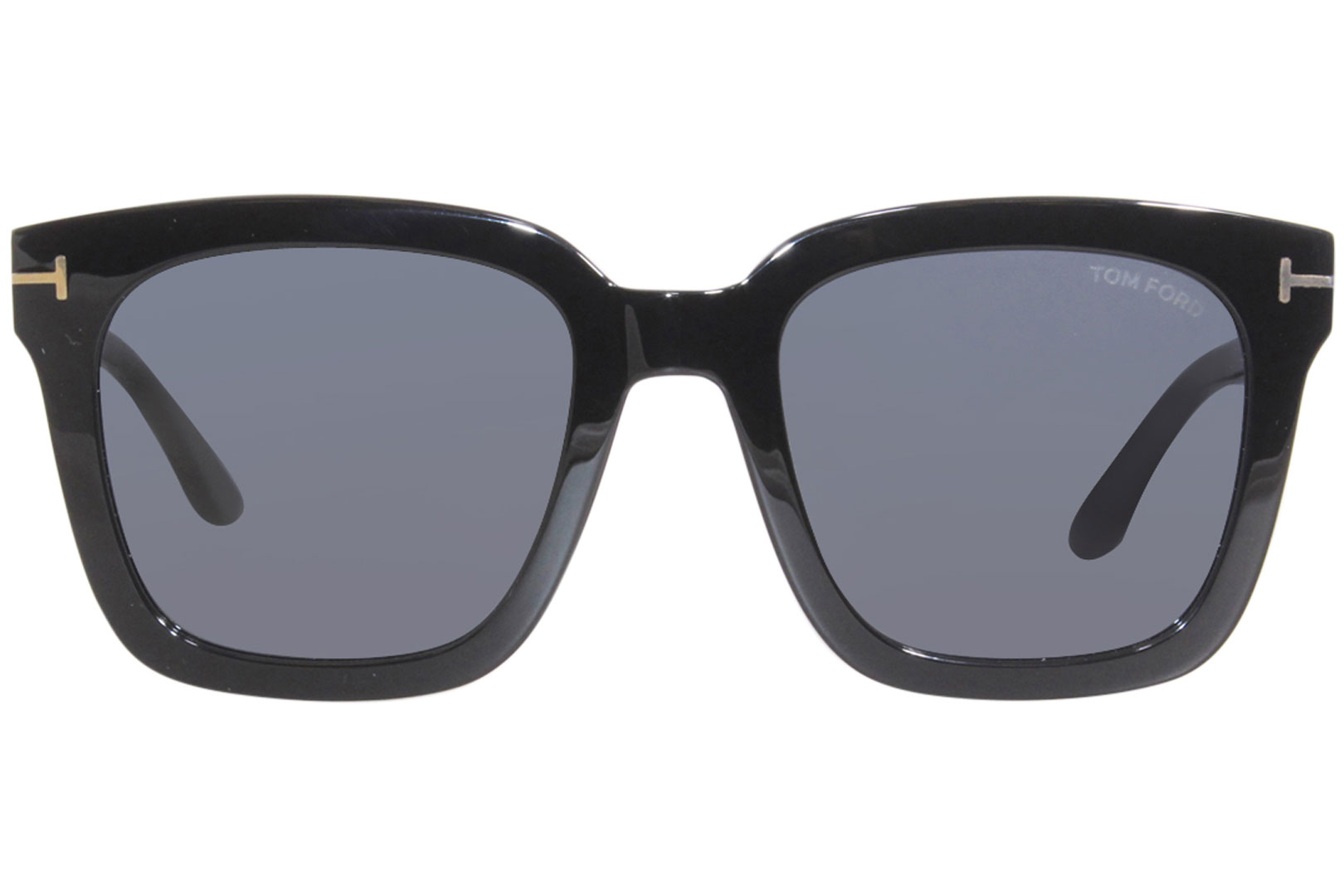TOM FORD TF892K ブラック サングラス Tom Ford TF892-K 01A Sunglasses Women's Black/Blue Square Shape 56