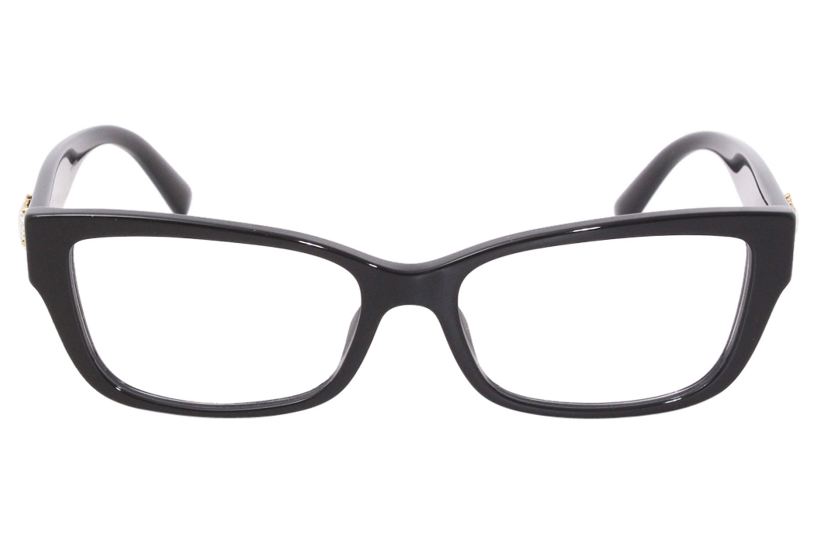 Versace 3284-B Eyeglasses Women's Full Rim Rectangular Optical Frame ...