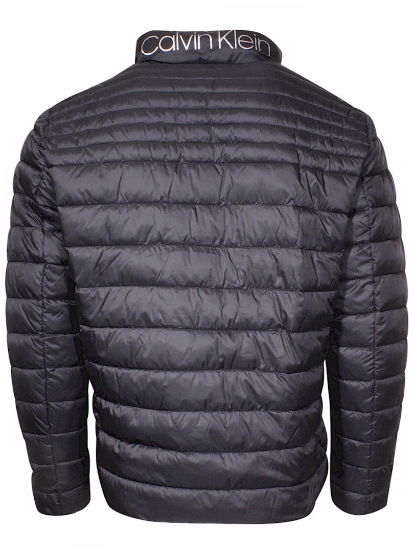 calvin klein men's packable down quilted jacket