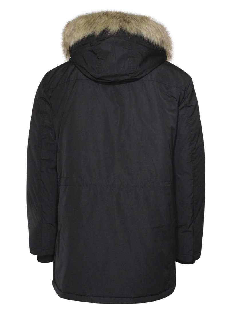 Calvin Klein Men's Water Resistant Zip Front Hooded Parka Winter Jacket ...