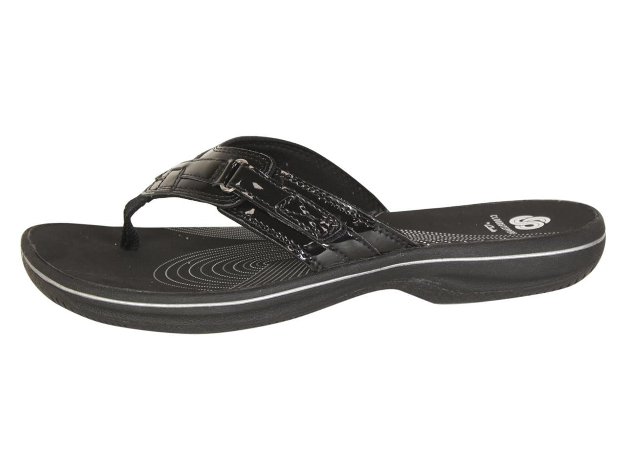 Clarks Women's Breeze Sea Flip Flops Sandals Shoes | JoyLot.com