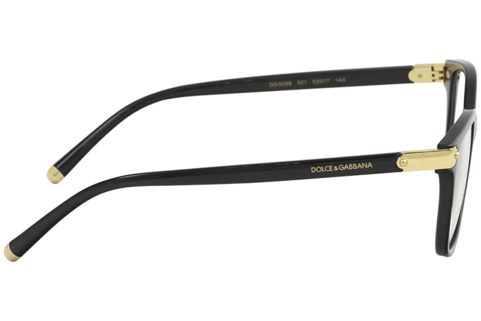 Dolce & Gabbana Women's Eyeglasses D&G DG5036 DG/5036 Full Rim Optical ...