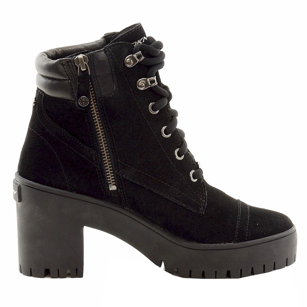 Donna Karan DKNY Women's Shelby Fashion Lace Up Boots Shoes | JoyLot.com